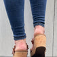 Corkys Footwear - Women's Flower Trim Wedge Sandals