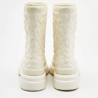 Valentino Garavani - Women's Rubber Rose Edition Atelier Mid Calf Boots