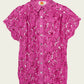 Farm Rio - Seashell Eyelet Shirt