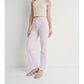 Just Black Denim - High Rise Cut Off Cropped Straight Leg Jeans