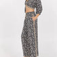 Vintage Havana - ZEBRA PRINT TWIST TOP