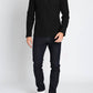 Jachs New York - Brushed Waffle Long Sleeve Henley