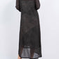 Paparazzi - Needle Out Knit Tie Front Maxi Duster