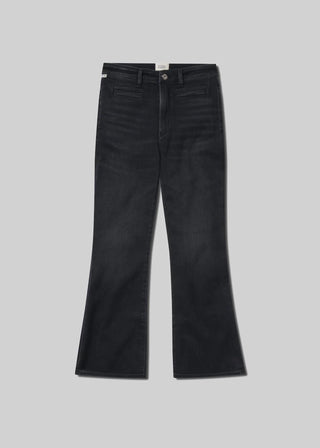 Citizens Of Humanity - Calça Jeans Flare Lilás com Bolso Debruado