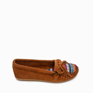 Minnetonka - Women's Kilty Hardsole Moccasin Slip-on Shoes