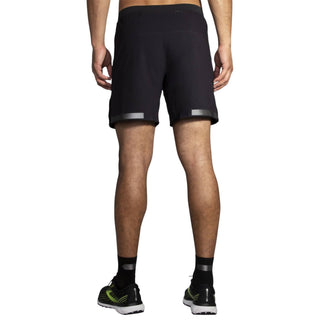 Brooks - Calções 2 em 1 Carbonite 7" para homem