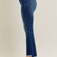 Judy Blue - Iris High Waisted Dark Wash Kick Flare Jeans