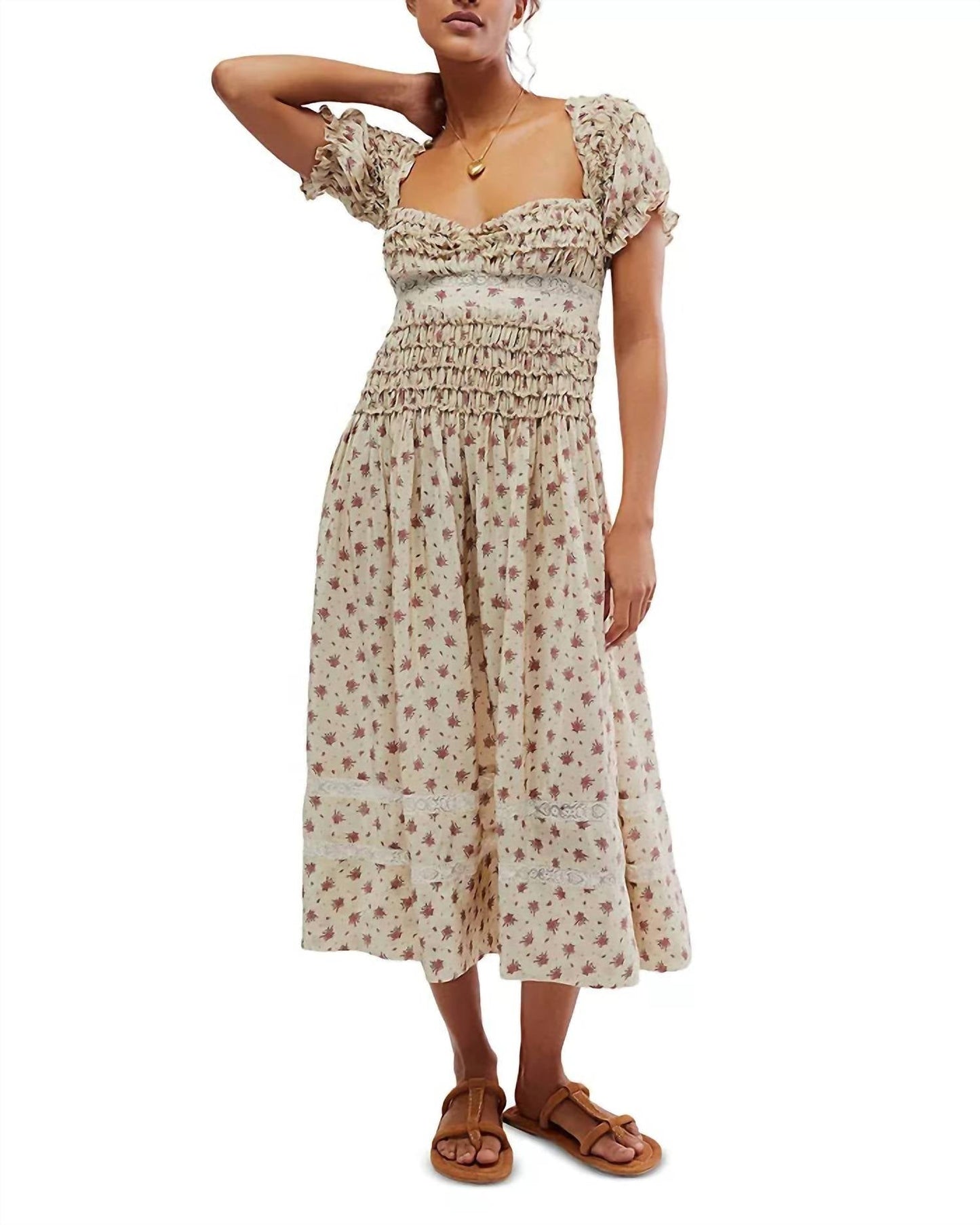 Free People - Bali Juniper Midi Dress