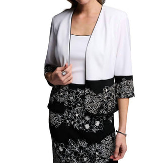 Joseph Ribkoff - Blazer com gola floral