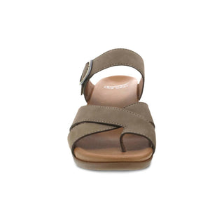 Dansko - Sandália feminina Aubree com tiras e salto agulha