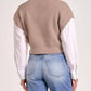 Elan - Mixed Media Sweater