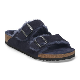 Birkenstock - Sandálias femininas Arizona Shearling - Médias / Estreitas