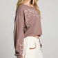 Chaser - Western Embroidery Long Sleeve Sweatshirt