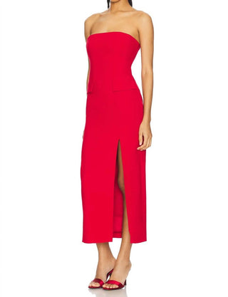Bardot - Nikki Strapless Midi Dress