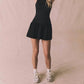 Chaser - Lou Licorice Mini Dress