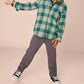 Tea Collection - Flannel Button Up Shirt