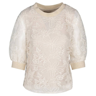 Astrid - Women's Woven Lace Top
