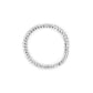 14K White Gold 5.00 Cttw Invisible Set Princess-Cut Diamond Belt and Buckle Tennis 7" Bracelet (H-I Color, SI1-SI2 Clarity)