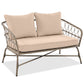 Bohemia-Inspired 4-Person Outdoor Seating Group With Removable Cushions