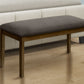 Bench, Rectangular, Hallway, Upholstered, Transitional