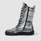 Kcr Group - Women’s Original Tall Thick Zip-Up Leather Boots