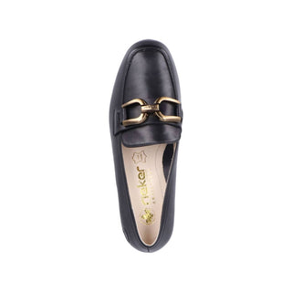 Rieker - Mocassim de Salto Feminino Violeta 52