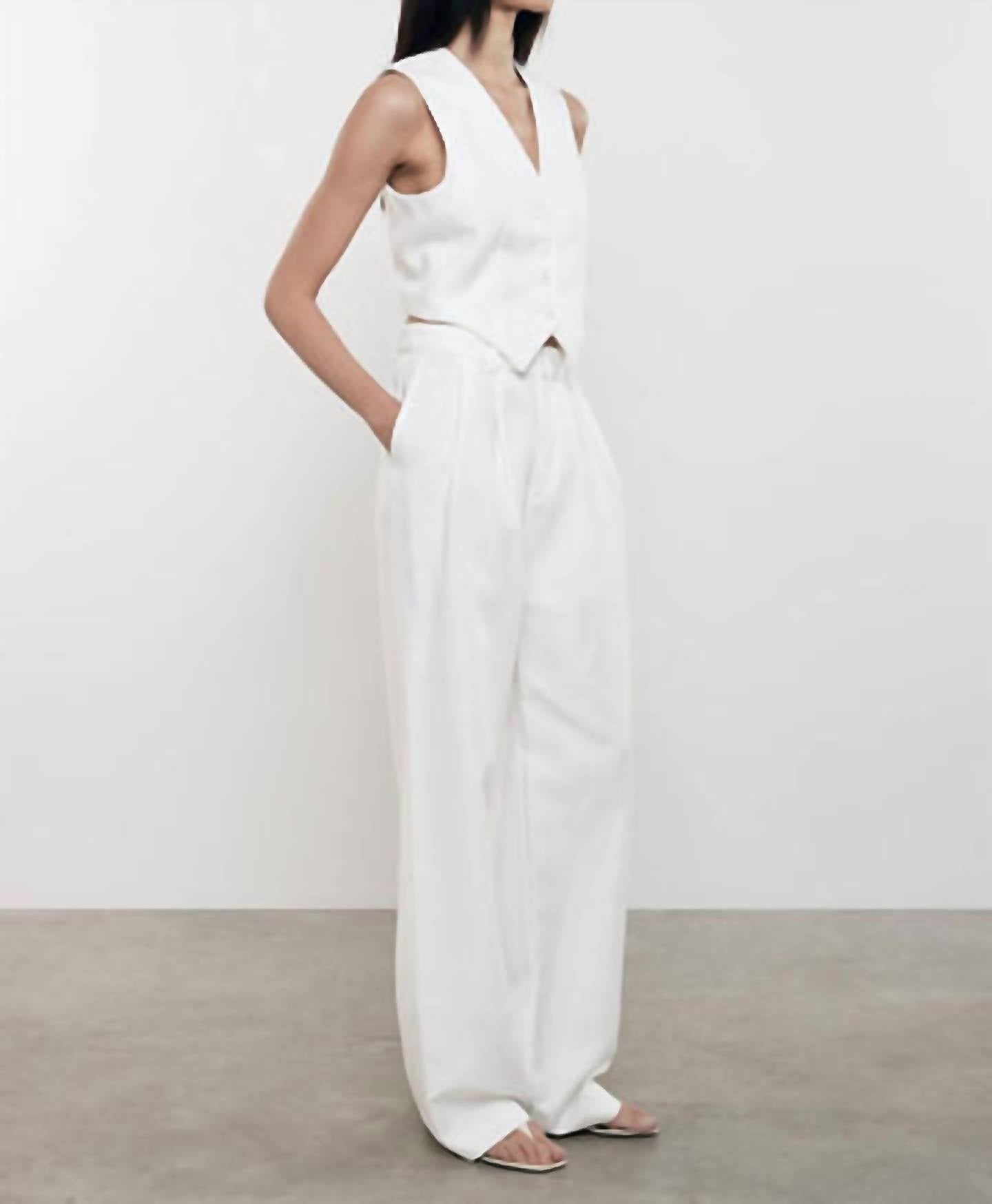 Enza Costa - Women's Silk Knit Vest