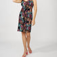 Frank Lyman - Floral Bodycon Knee-length Dress
