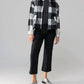 Sanctuary - Cropped Boy Shirt Zip Up Jacket