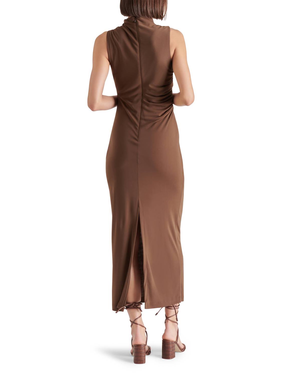 Steve Madden - Mo Funnel Neck Matte Jersey Dress