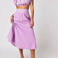 Free People - Lotus Crop Top And Skirt Set