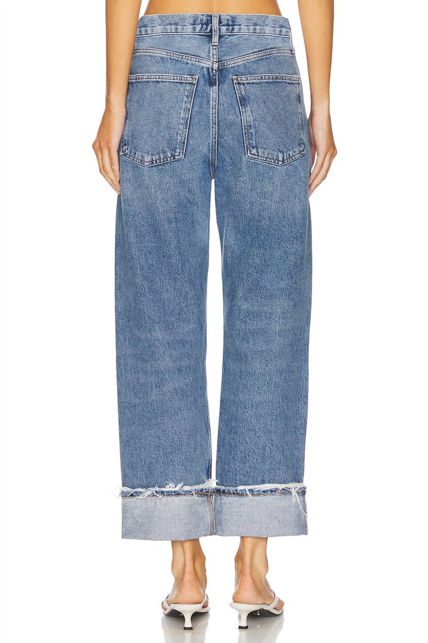 Agolde - Fran Low Slung Straight Jean