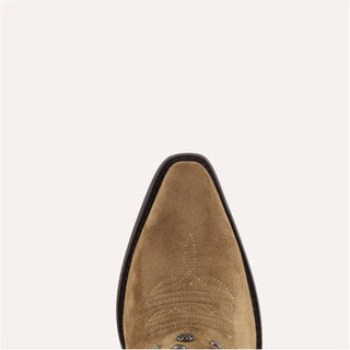 Buck &amp; Brana - Botas de cowgirl de couro Arianna Old Gold
