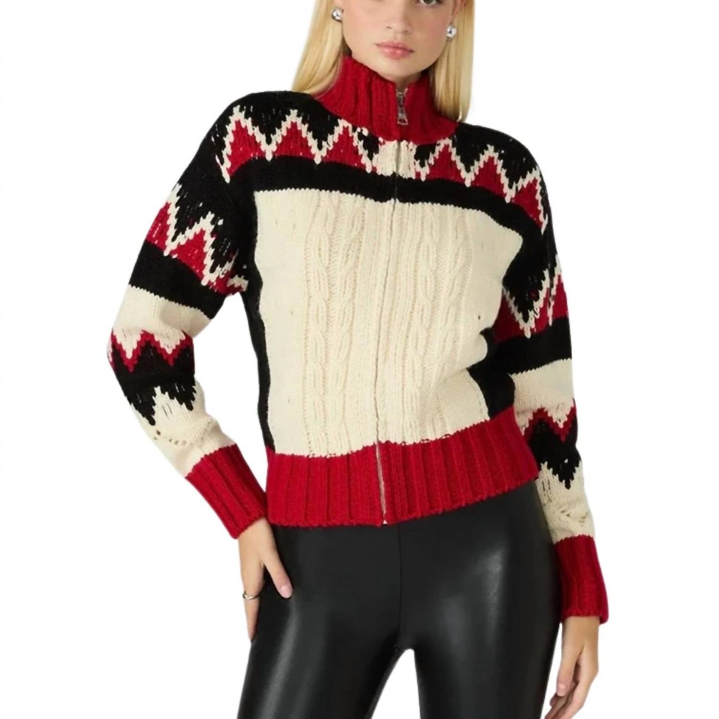 Steve Madden - Averia Sweater Jacket
