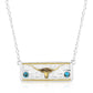 Montana Silversmiths - Longhorn Trails Necklace