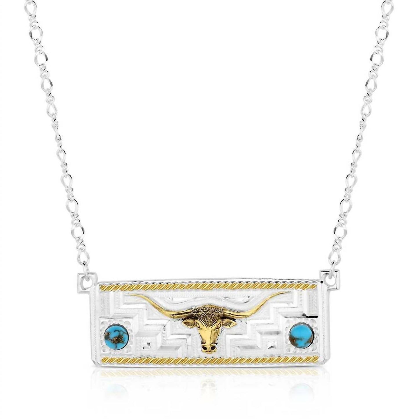Montana Silversmiths - Longhorn Trails Necklace