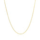 10k Yellow Gold Diamond Cut Cable Link Chain (1.10 mm)