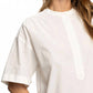 Sanctuary - Relaxed Short Sleeve Popover Top