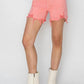 Risen - High Rise Distressed Denim Shorts
