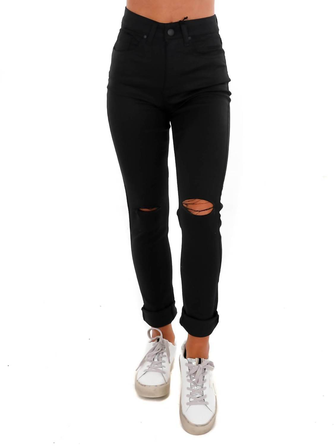 Risen - Chase Reality Black Skinny Jean