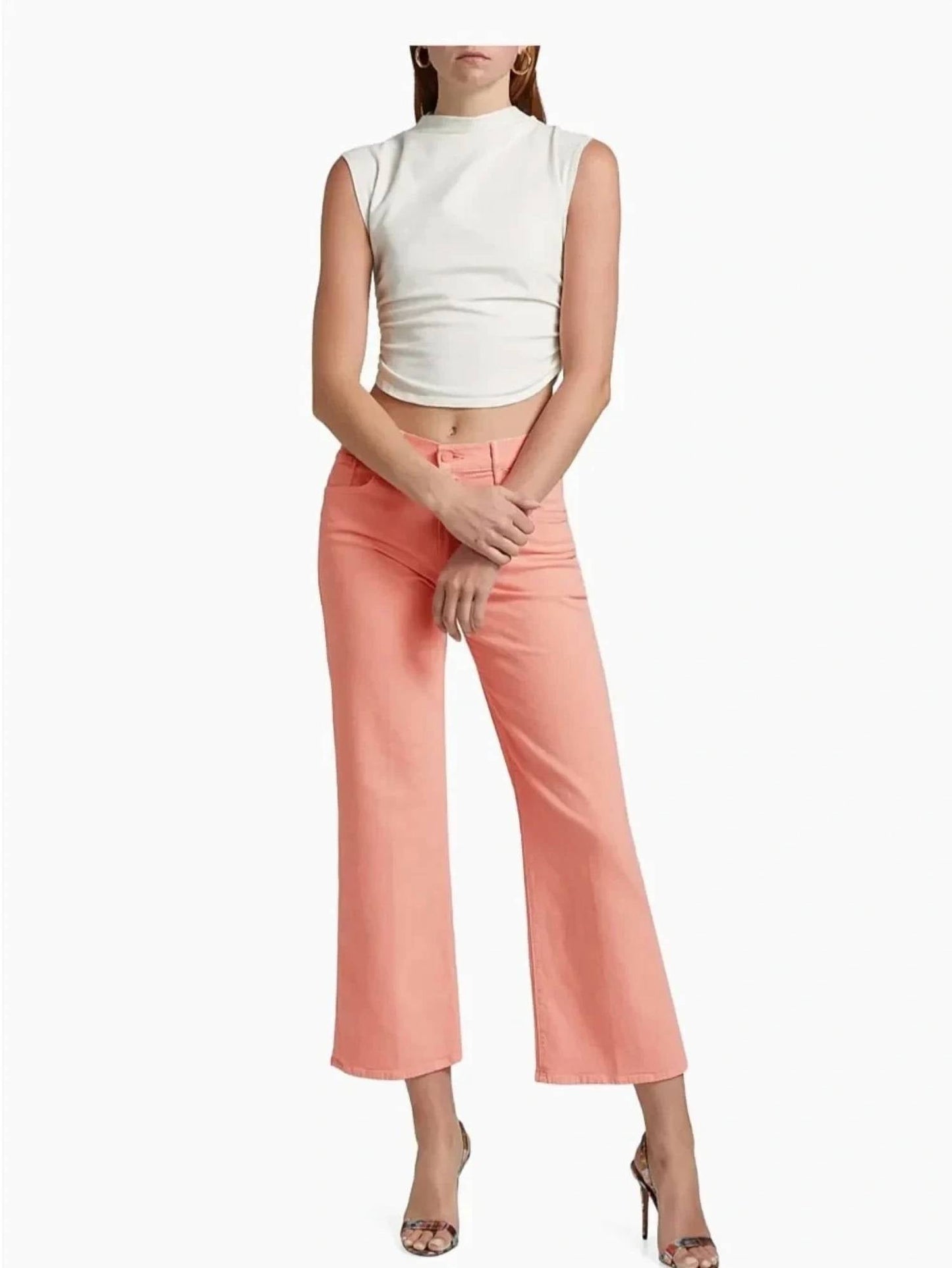 Mother - Mid Rise Maven Wide Leg Jeans