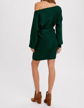 Bluivy - Boatneck Sweater Dress