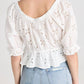 Free People - Gardenia Flutter Top