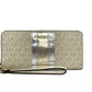 Michael Kors - Women's Jet Set Travel Center Stripe Signature Continental Wallet