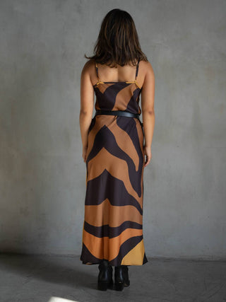 Care Tucker - Lennon Zipslip - Dress Desert Swirling Wind
