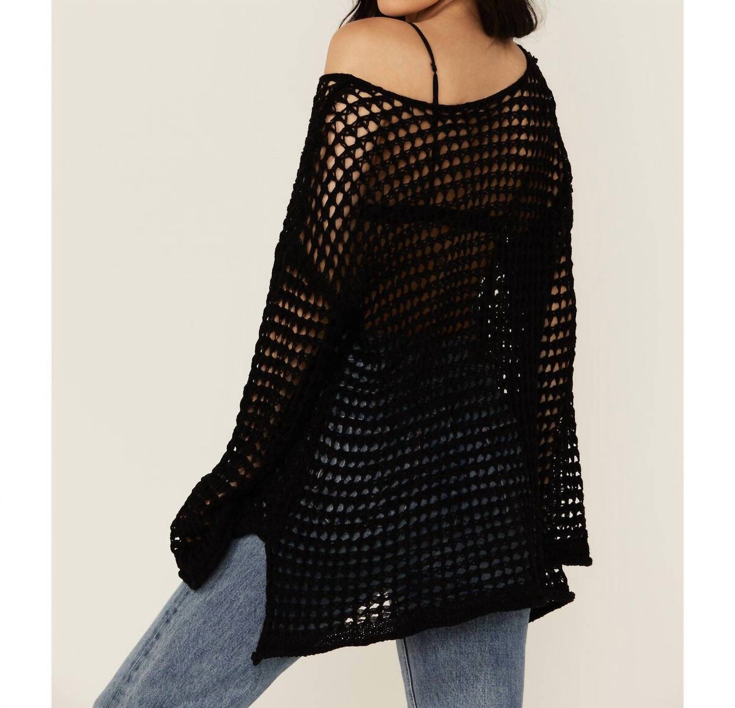 Pol - Style And America Crochet Sweater