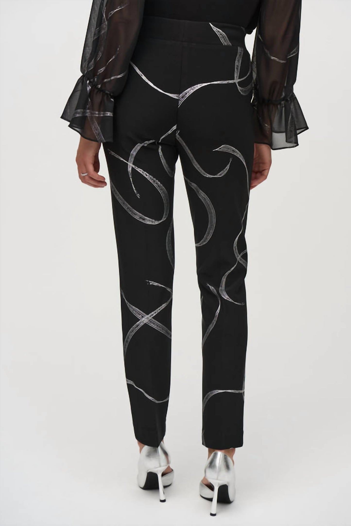 Joseph Ribkoff - ABSTRACT PRINT PANTS