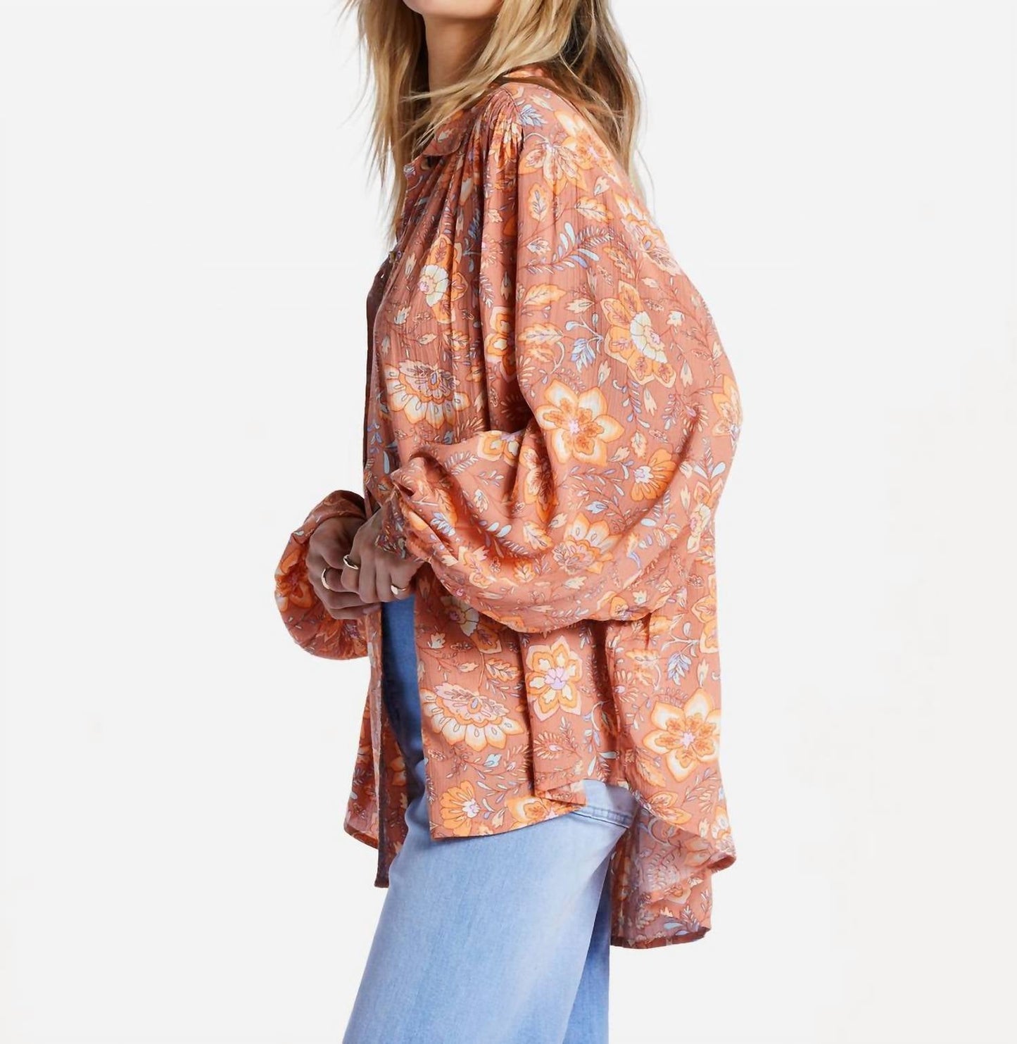 Billabong - Day After Day Oversized Button-down Shirt