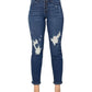 Judy Blue - High Waisted Distressed Jeans