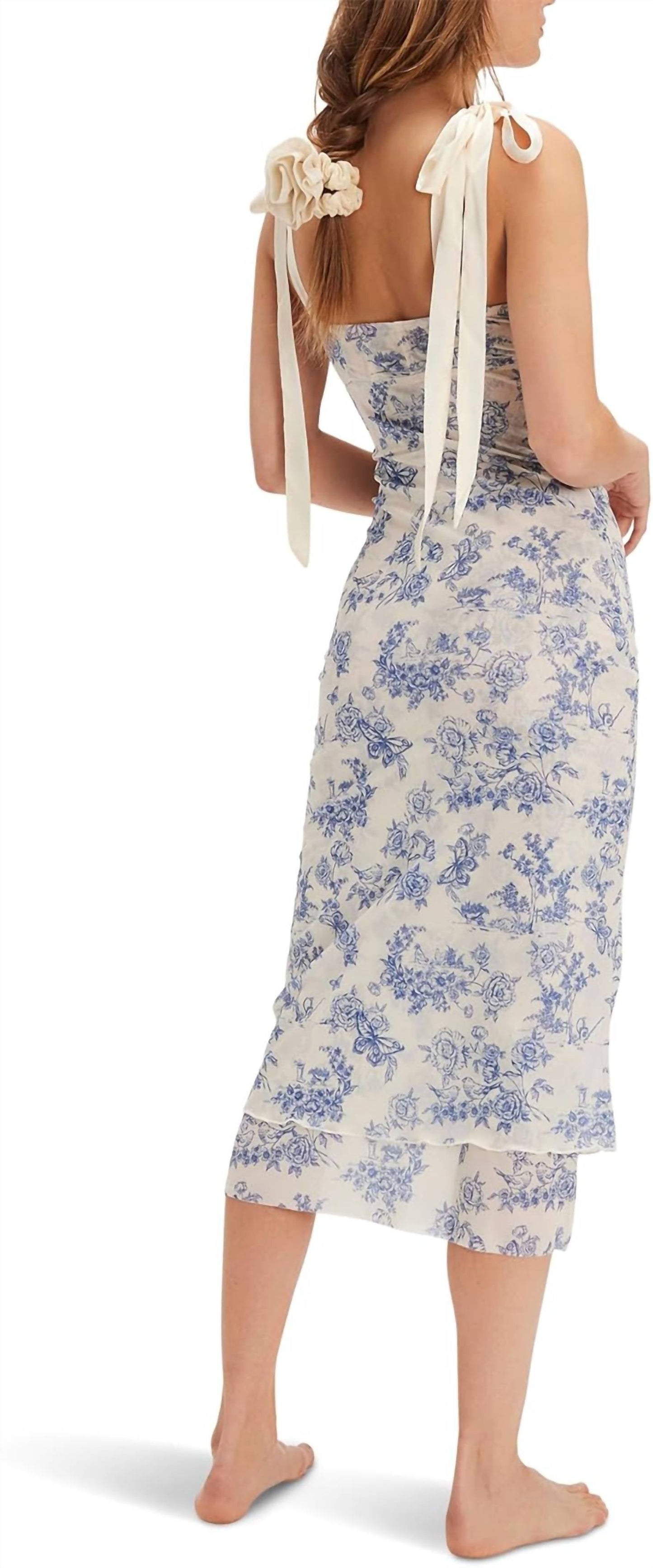 Free People - Printed Got Glam Slip Dress
